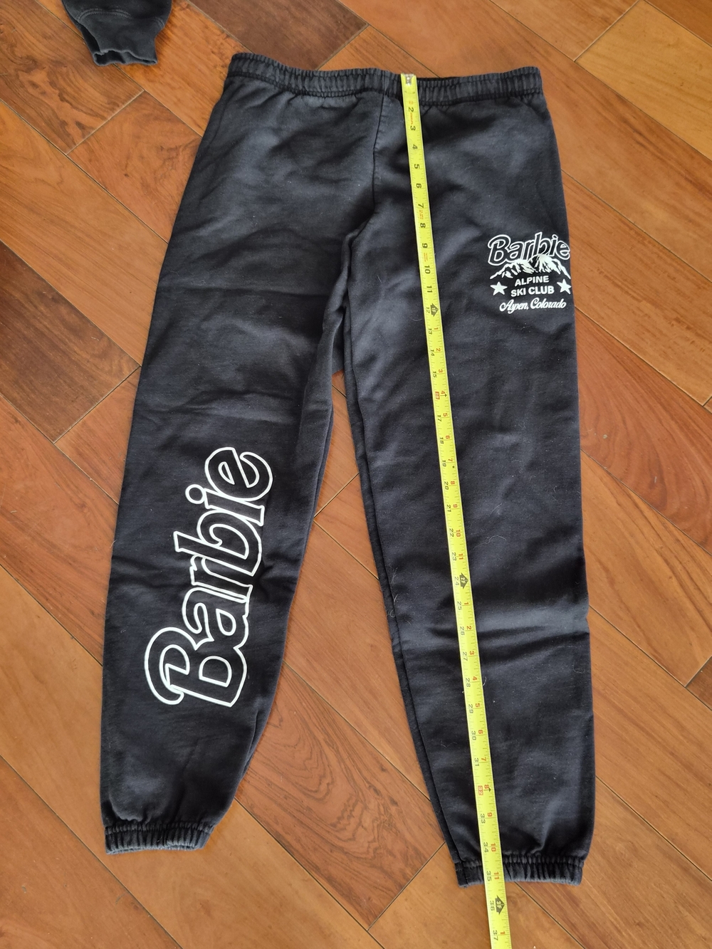 Barbie x PacSun Alpine Ski Club Sweatshirt & Sweatpants Set XS Black - Picture 9 of 16